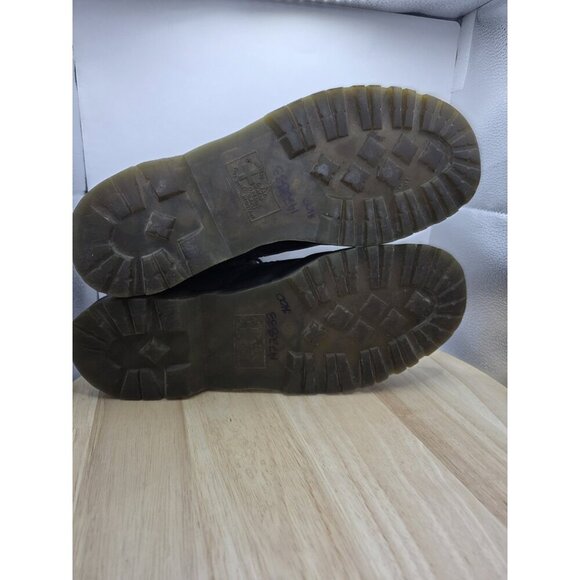 Dr Martens 292 Men's US 12 Ben 6 Eye Black Leather Combat Boots Made in Vietnam - Picture 8 of 9
